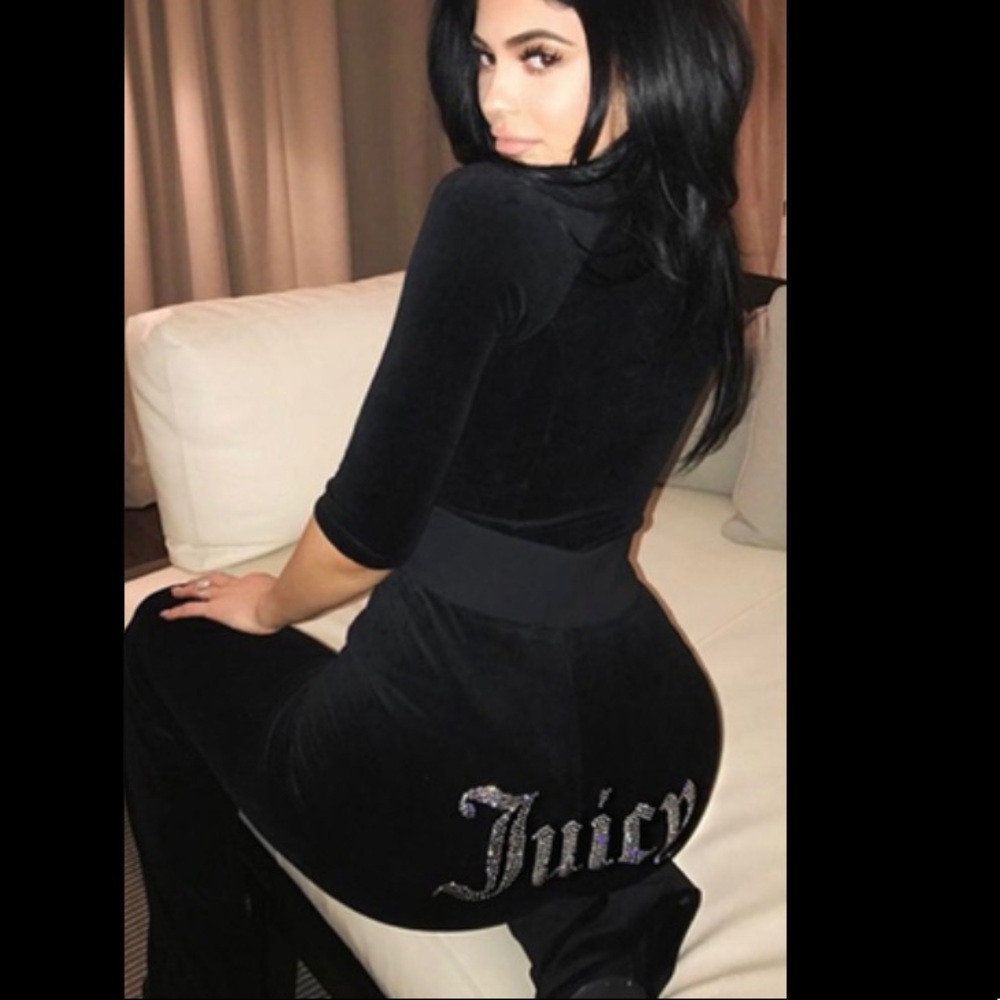 Black Juicy Couture Tracksuit